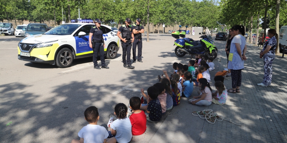 Sessió de mobilitat segura a la llar d’infants El Franquet