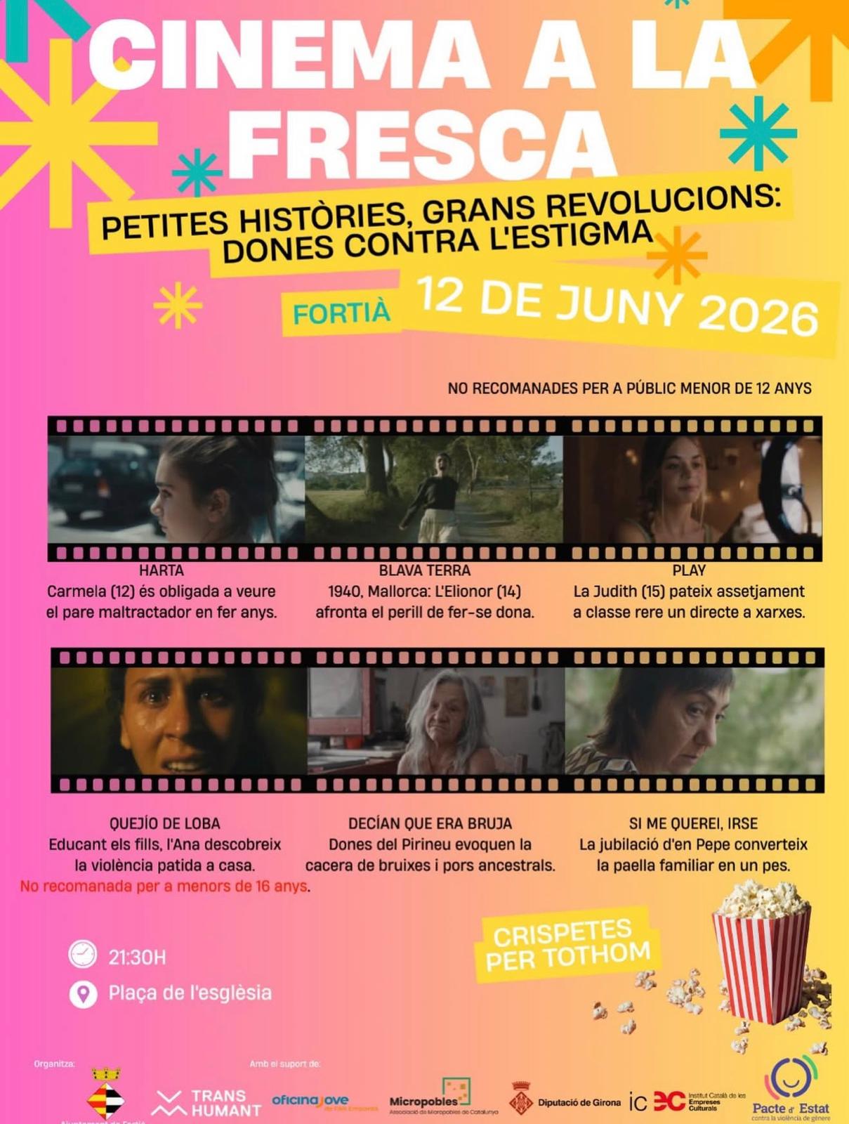 Cinema a la Fresca a Fortià