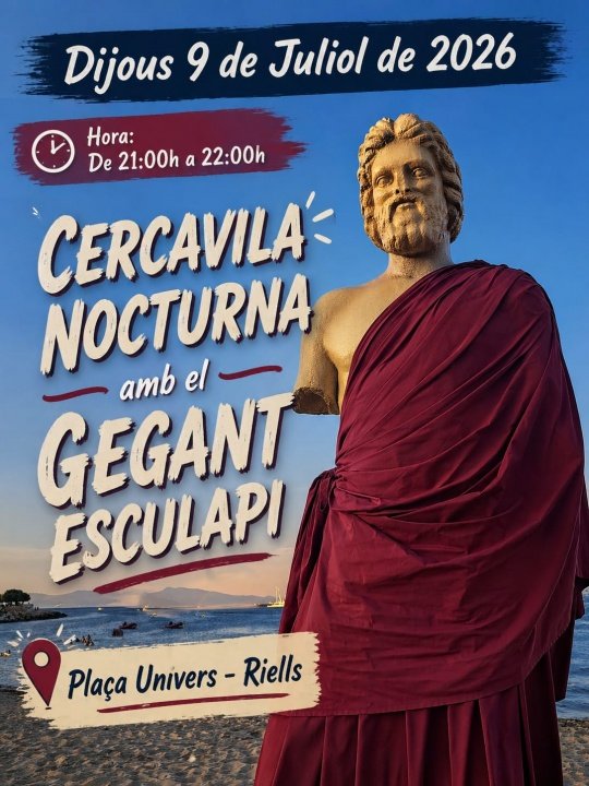 Cercavila nocturna a L’Escala