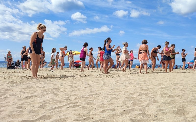 Torna el Beach Fitness a la platja de Roses