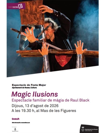 Espectacle de Màgia a Roses