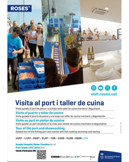 Visita al Port de Roses i taller de Cuina
