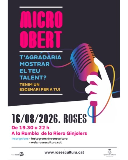 Micro obert a Roses