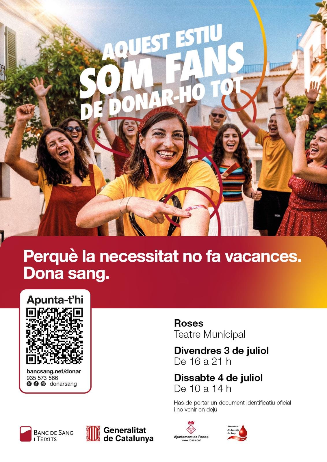Donació de sang a Roses