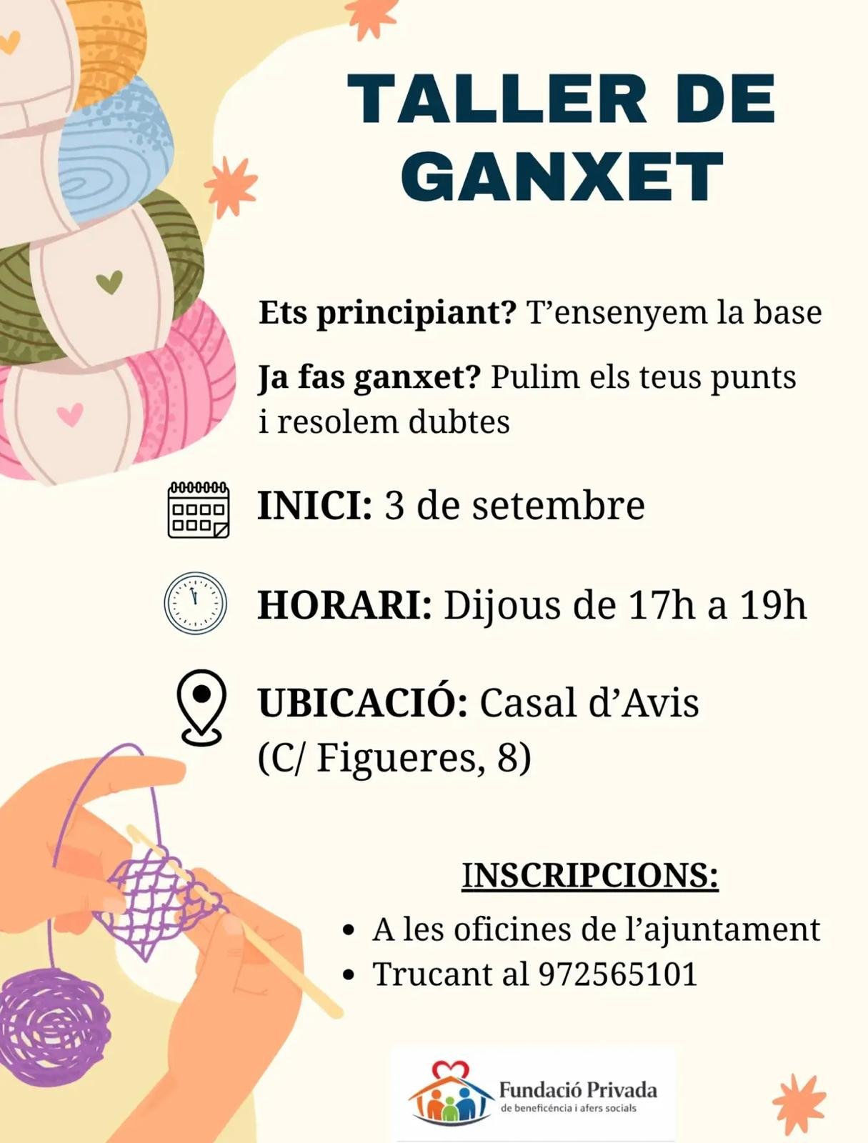 Taller de Ganxet a Lladó