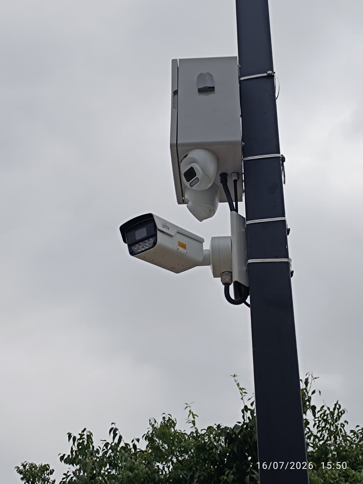 Pau instal·la noves càmeres de videovigilància i lectors de matrícules als accessos del municipi