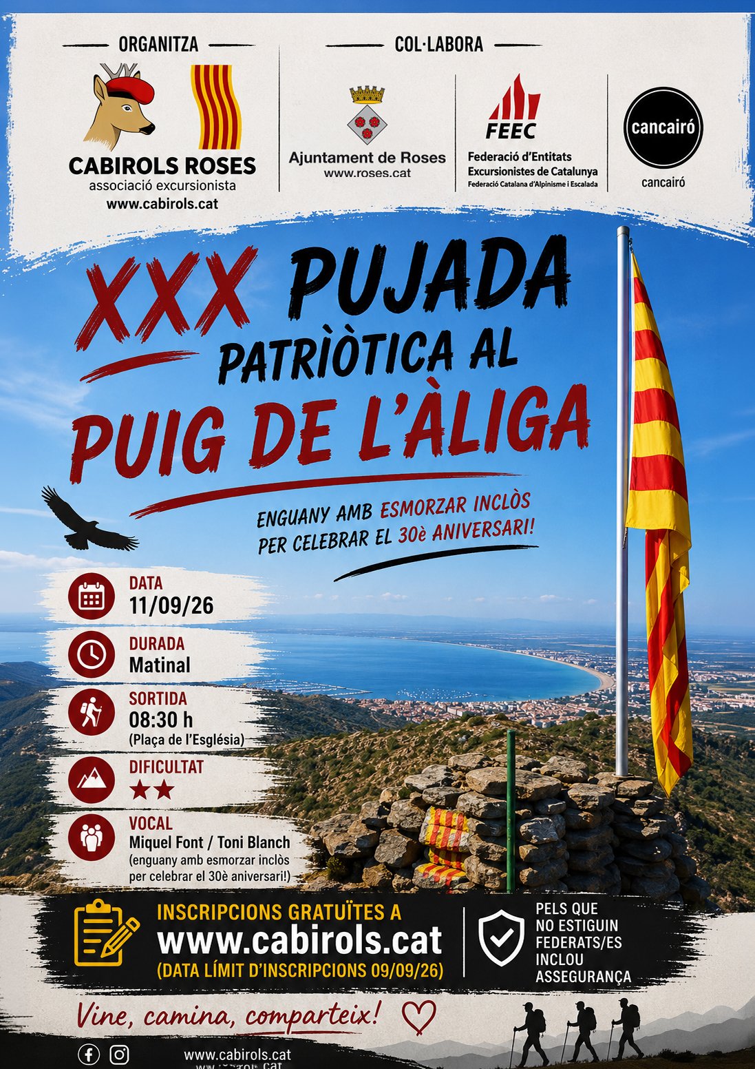 XXX Pujada patriòtica al Puig de l’Àliga