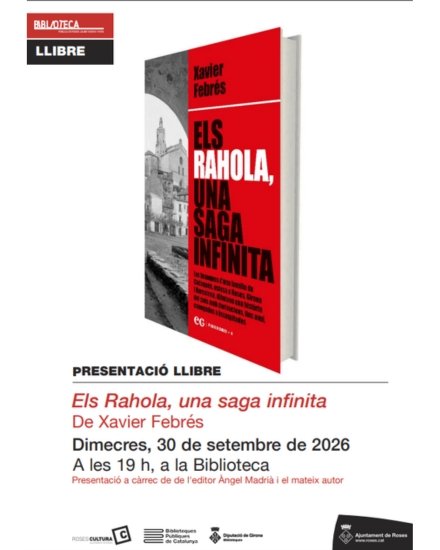 Presentació de llibre a Roses