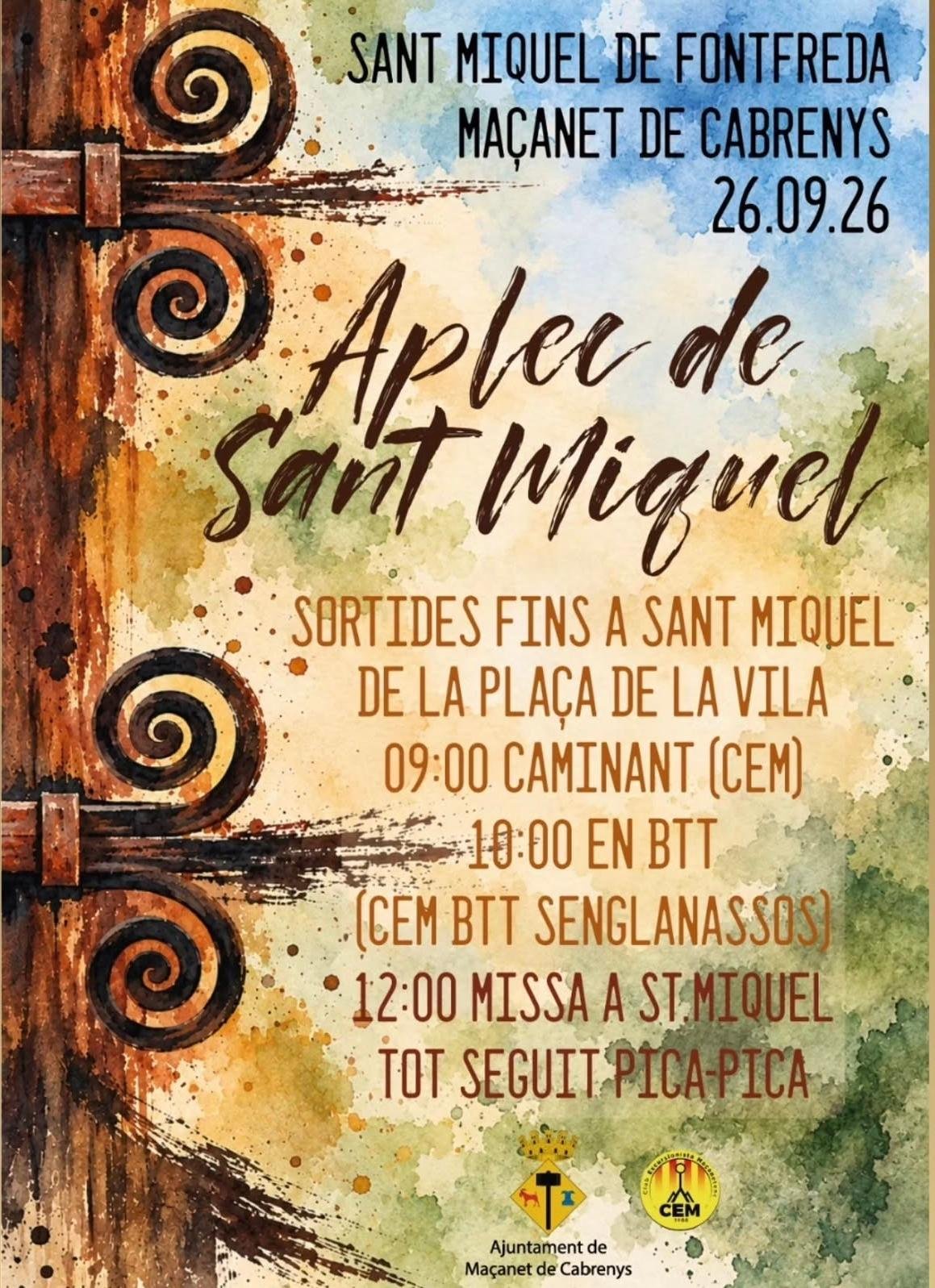 Aplec de Sant Miquel a Maçanet de Cabrenys