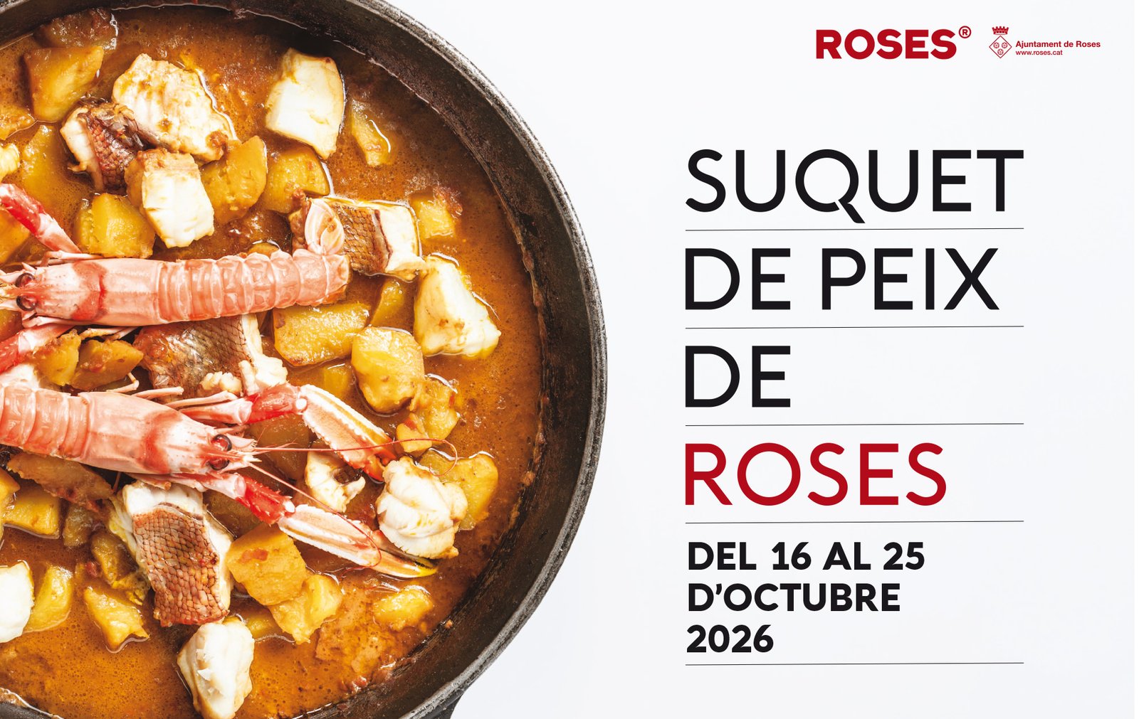 L’autèntic suquet de peix torna a Roses del 16 al 25 d’octubre