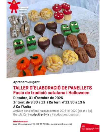 Taller d’elaboració de Panellets