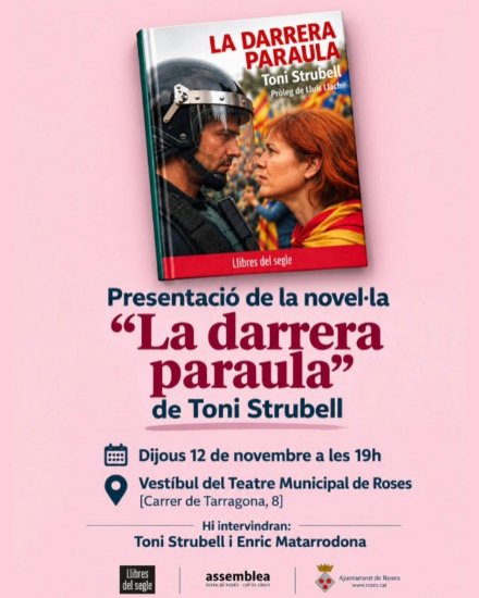 Presentació de novel.la a Roses